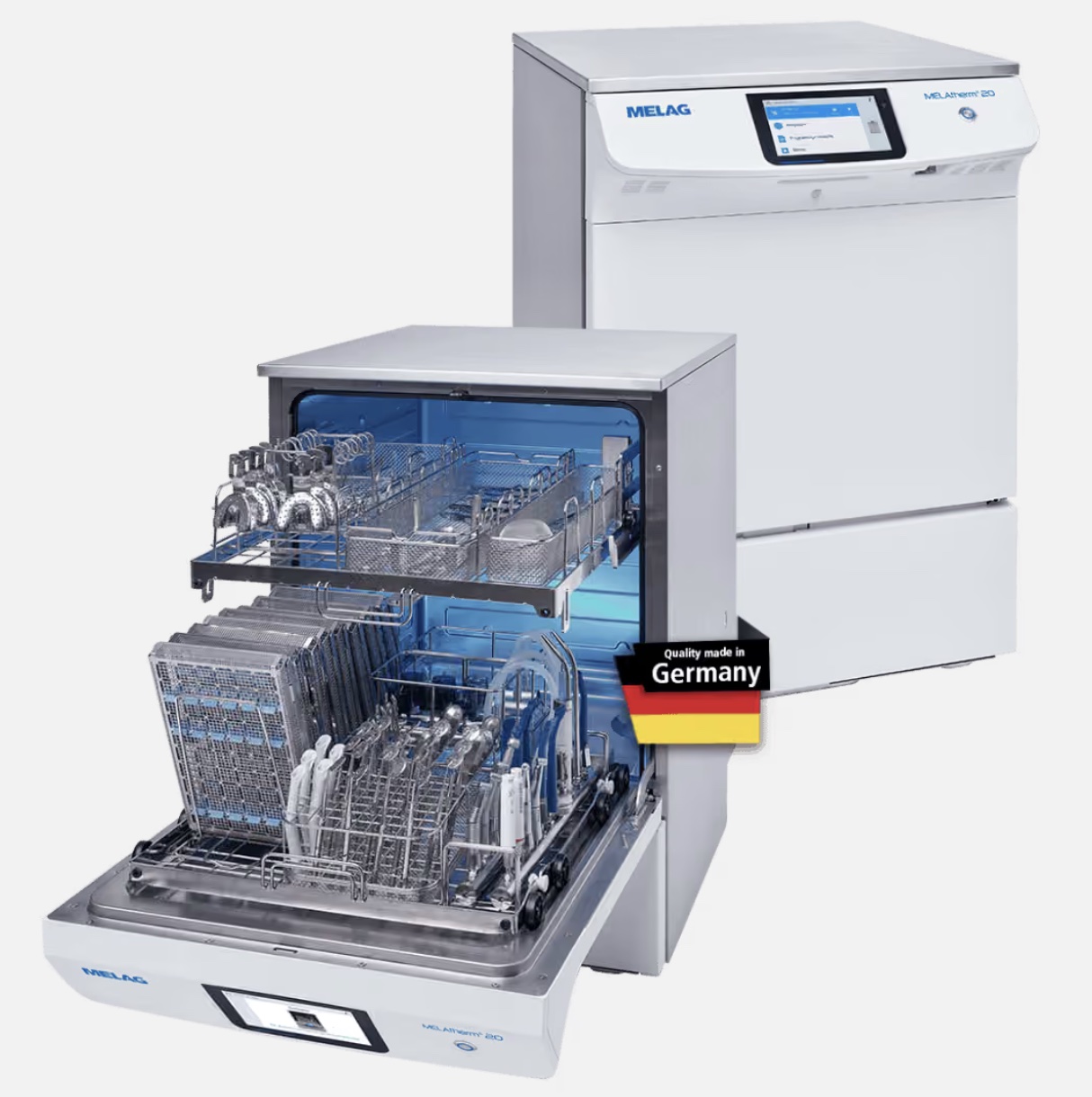Thermolaveur et autoclave à vapeur de la chaîne de stérilisation du cabinet